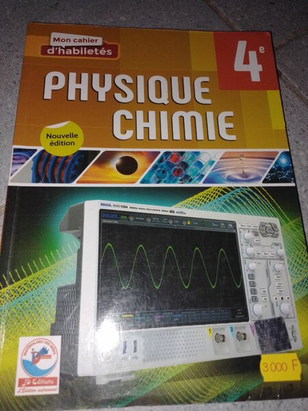 Cahier Physique Chimie 4e