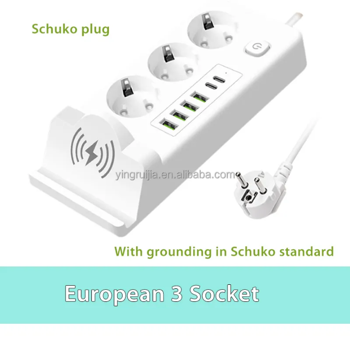 Multi-prise Schuko USB