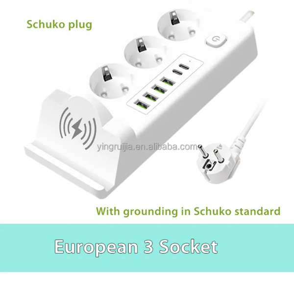 Multi-prise Schuko USB