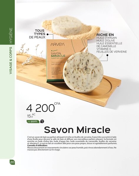 Savon Miracle Arvea