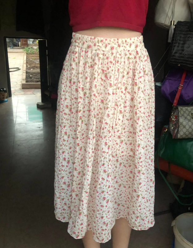 First grade silk skirt