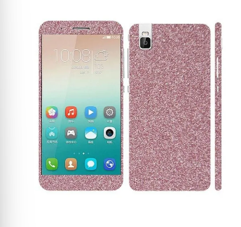 Huawei Honor 7i Glitter Mobile Skin - Pink