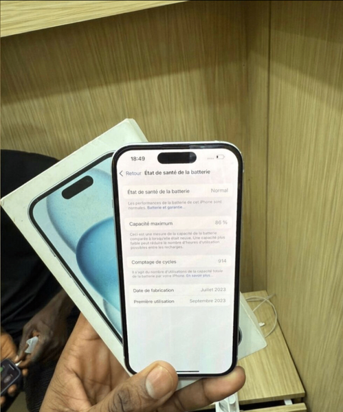 Smartphone dernier modèle