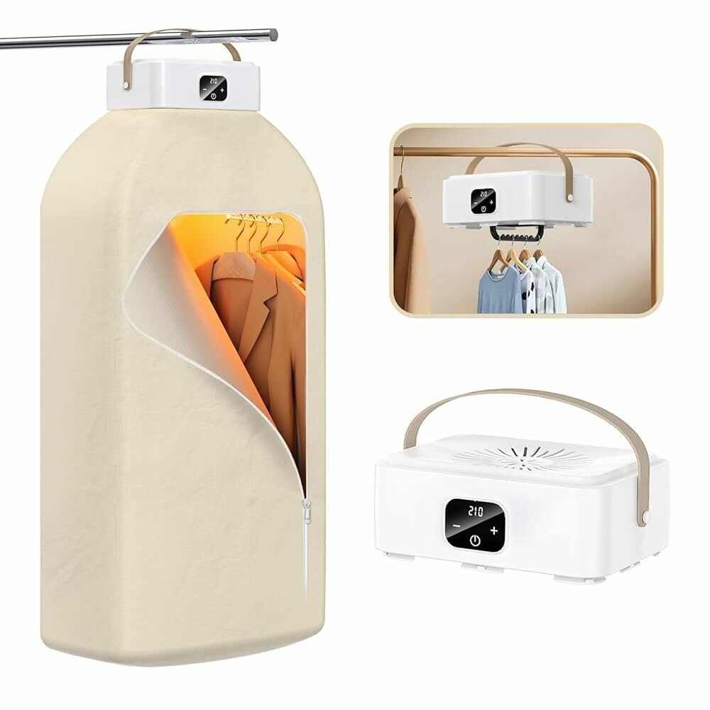 Garde-robe sèche-linge portable