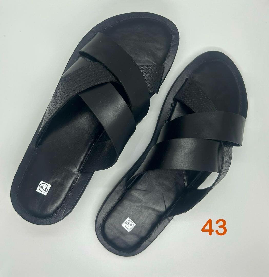 Sandales en cuir pour hommes