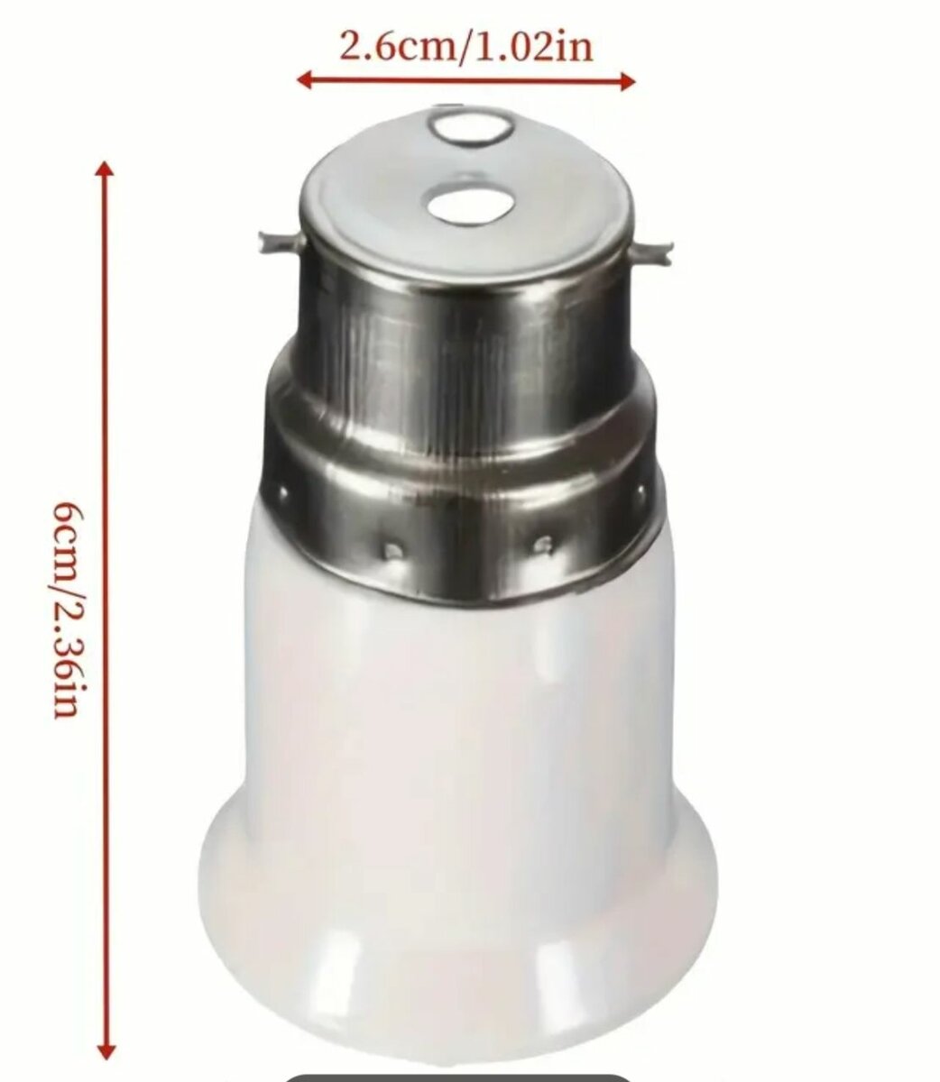 Adaptateur de Douille B22 à E27