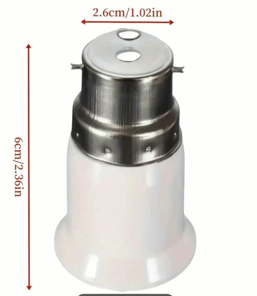 Adaptateur de Douille B22 à E27