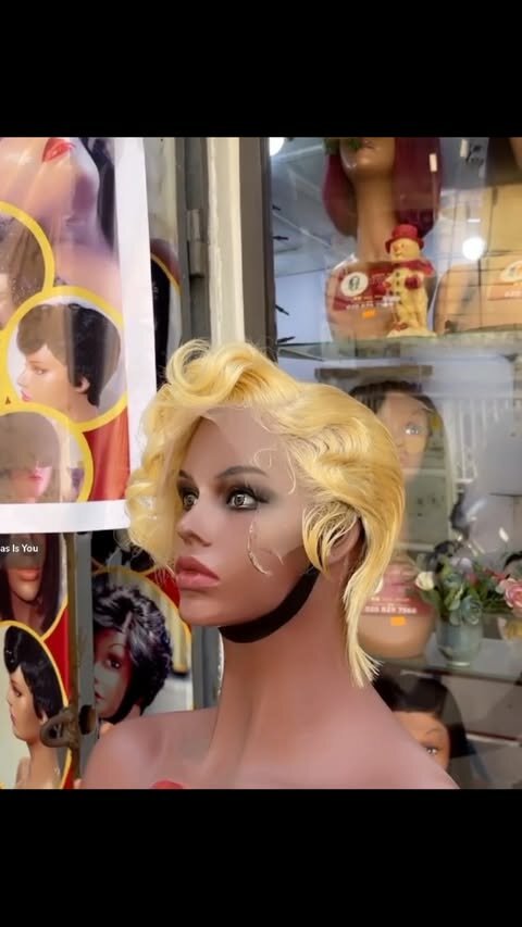 Luxurious human hair Wig