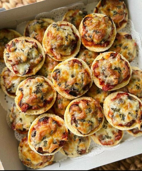 Box de bouchées savoureuses