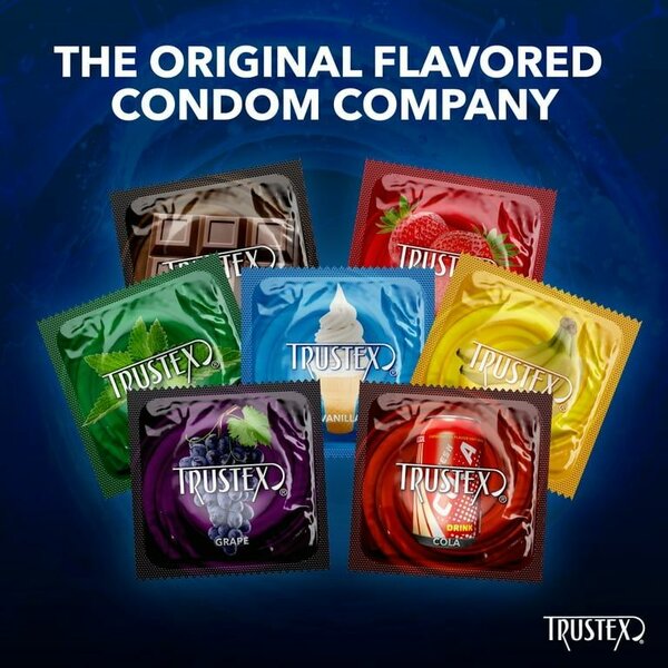 Flavoured condoms