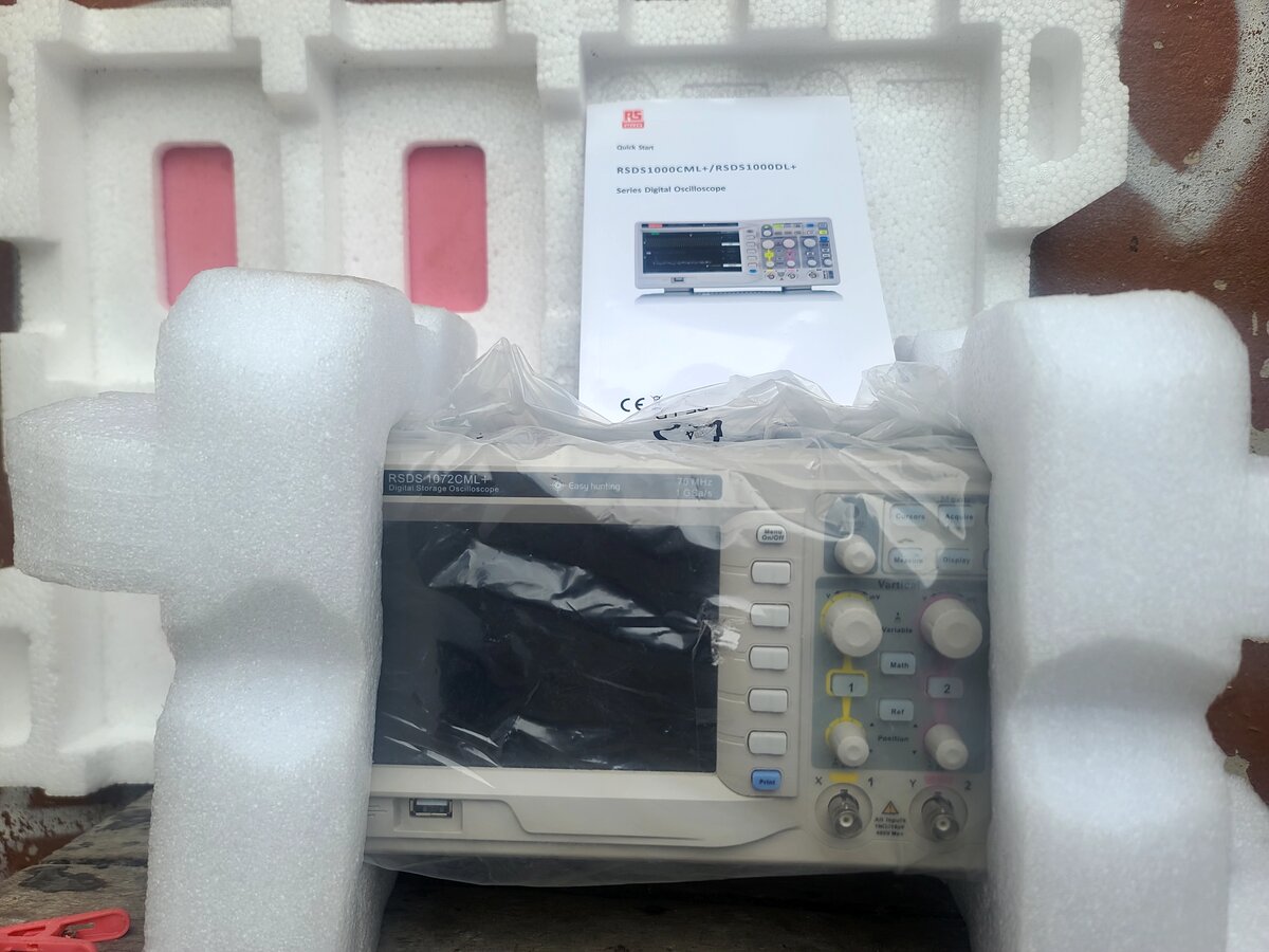 RS PRO RSDS1072CML+, 70mhz Oscilloscope, 2 Analogue Channels