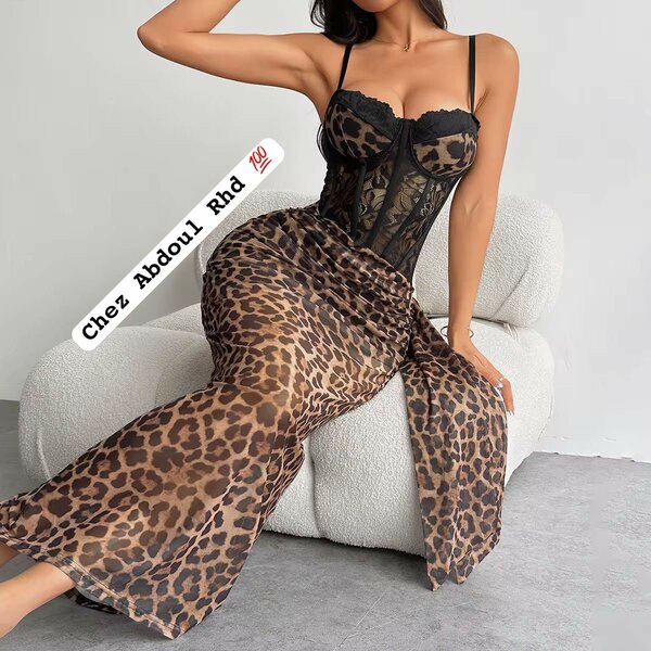 Robe léopard