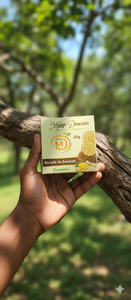 Biscuits de Baobab Gingembre