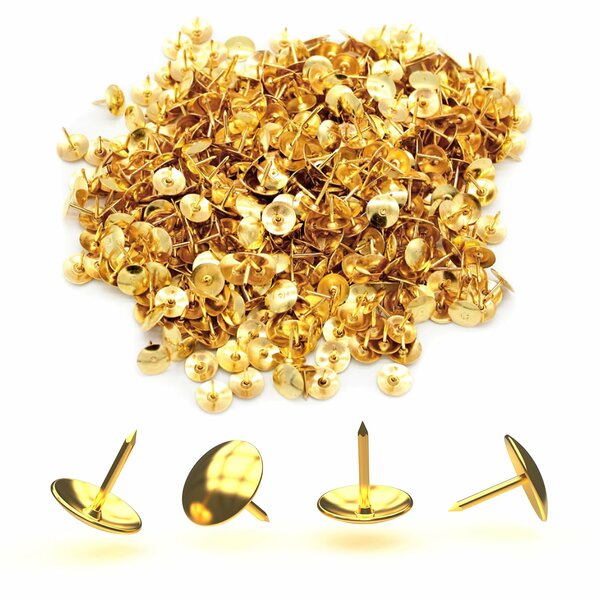 500 Punaises dorées décorative