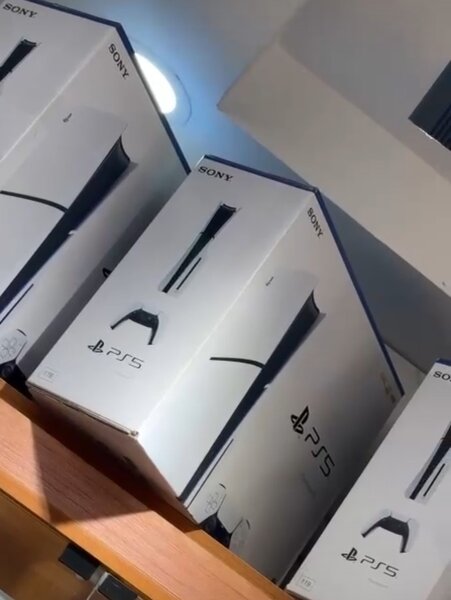 Ps5 slim and standard available here loaded with games