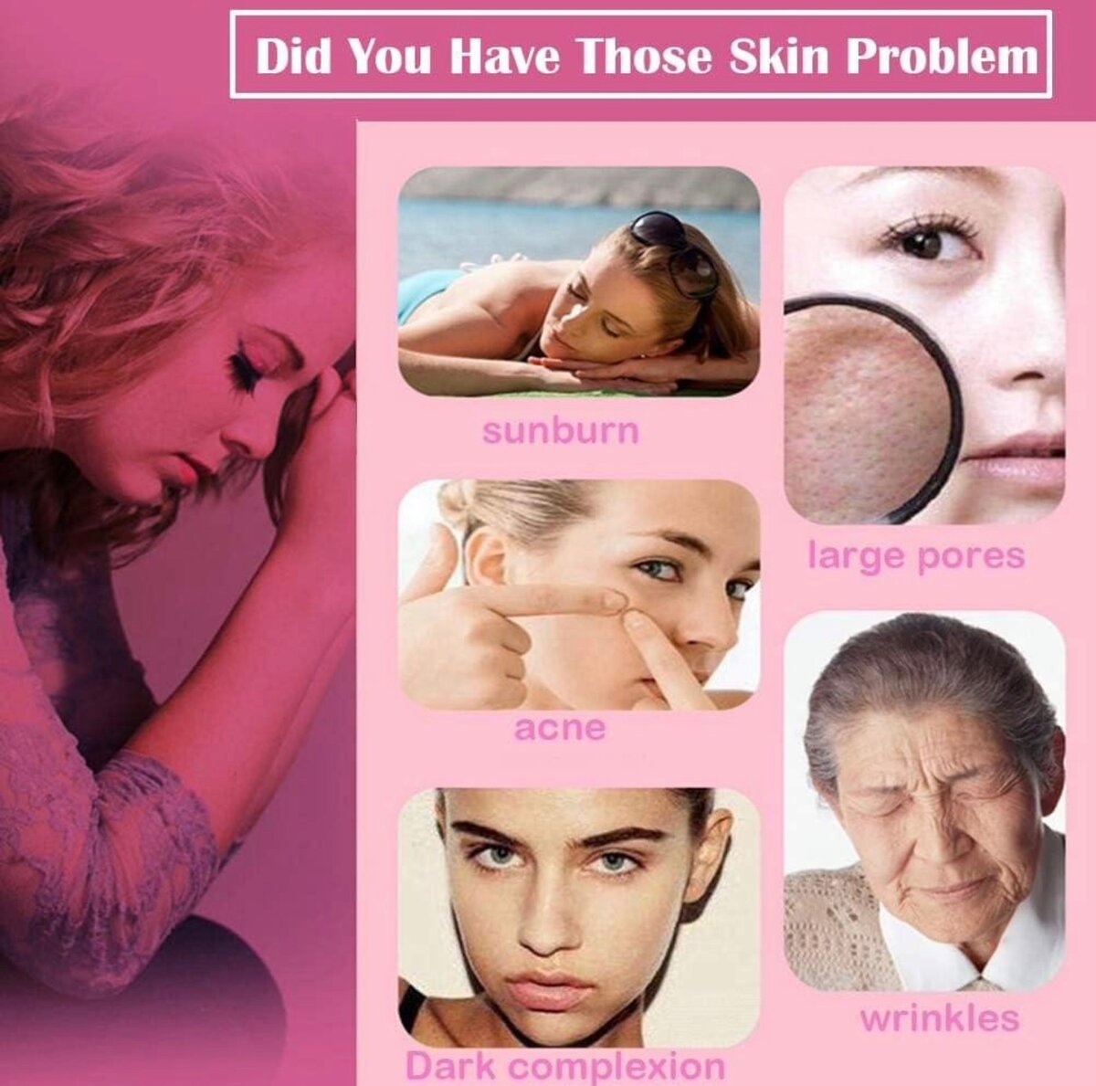 masque de visage 7 Couleur - LED Masque