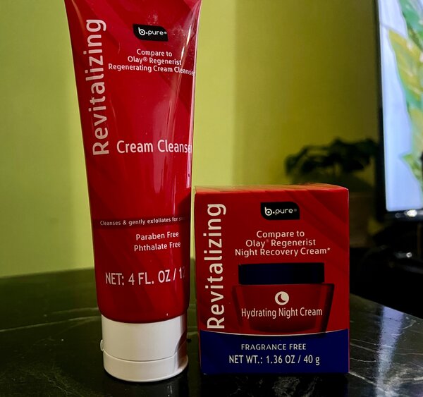 Revitalizing Night recovery cream,cleanser and vitaminE oil