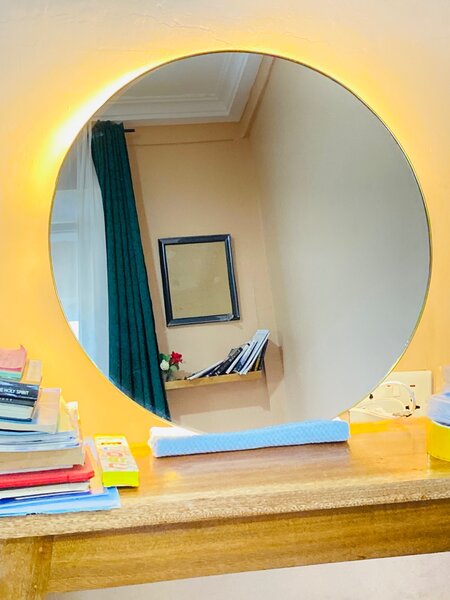 24 inches Round Mirror with Led light