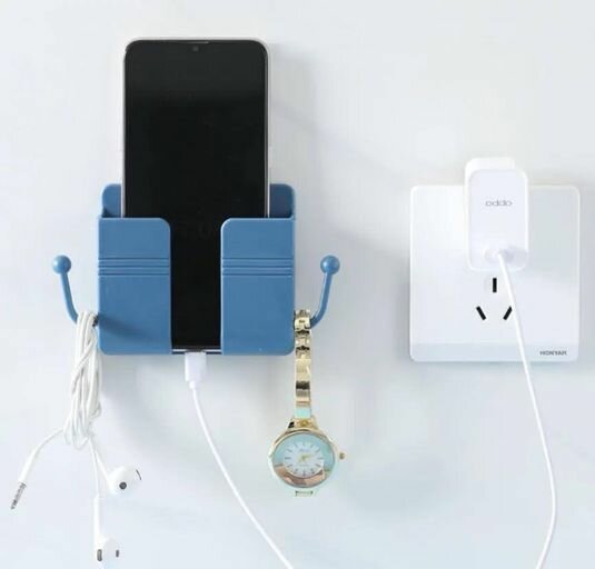Adhesive Phone Holder with Hook