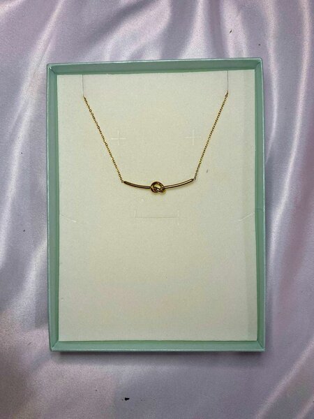 Knot me necklace