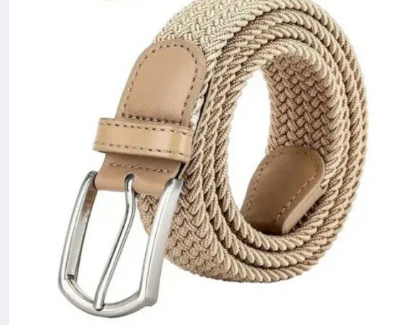 Versatile Elastic Braided Belt for Comfortable Fit and Adjustable Style