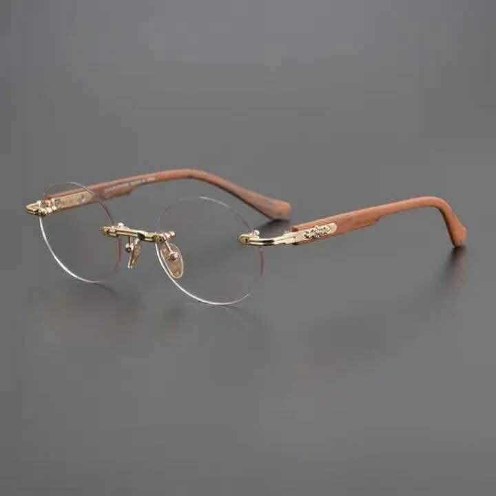 Lunettes élégantes sans monture