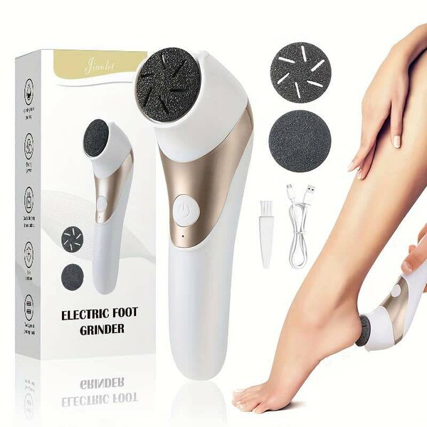 Râpe Électrique Pieds Rechargeable