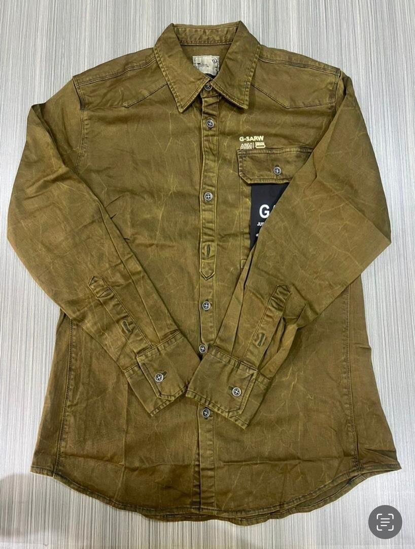 Chemises manches longues jeans