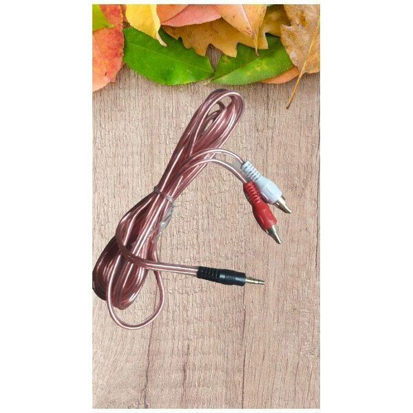 Câble Audio RCA Avec Jack 3.5 à 2 RCA, 3.5mm Vers 2RCA Mâle