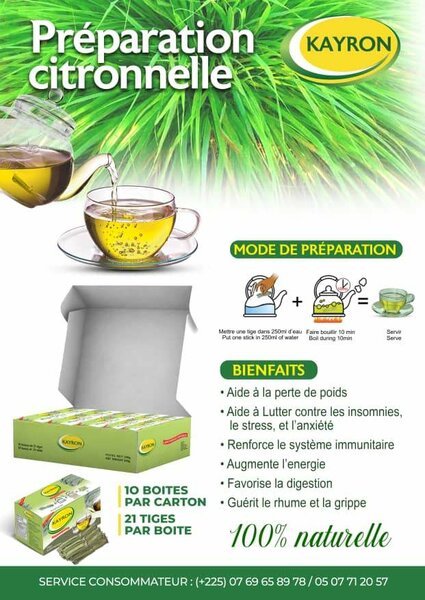 Kayron citronnelle