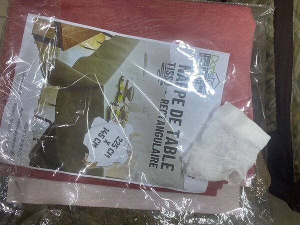 Nappe Rectangulaire Tissu 225x155cm