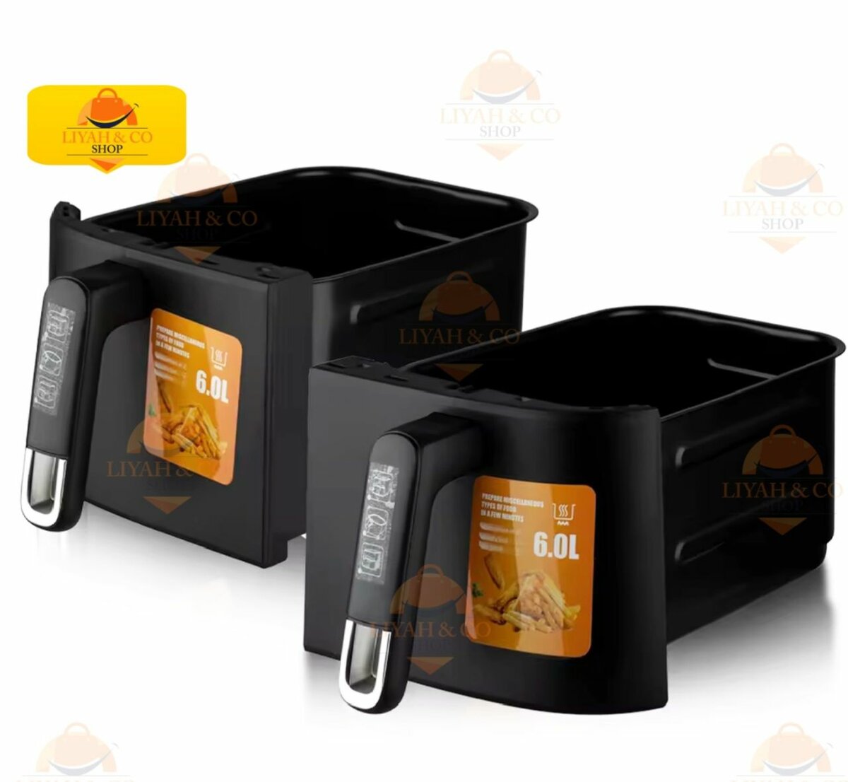 Friteuse à air double 9L