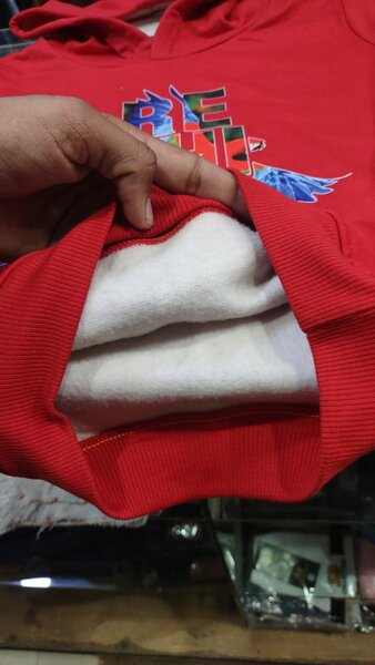 Boys hoodie red colour