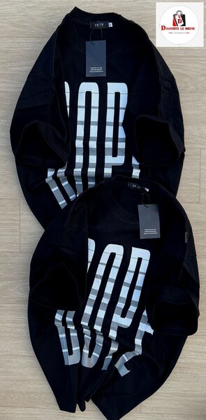 T-shirt noir "DOPE"