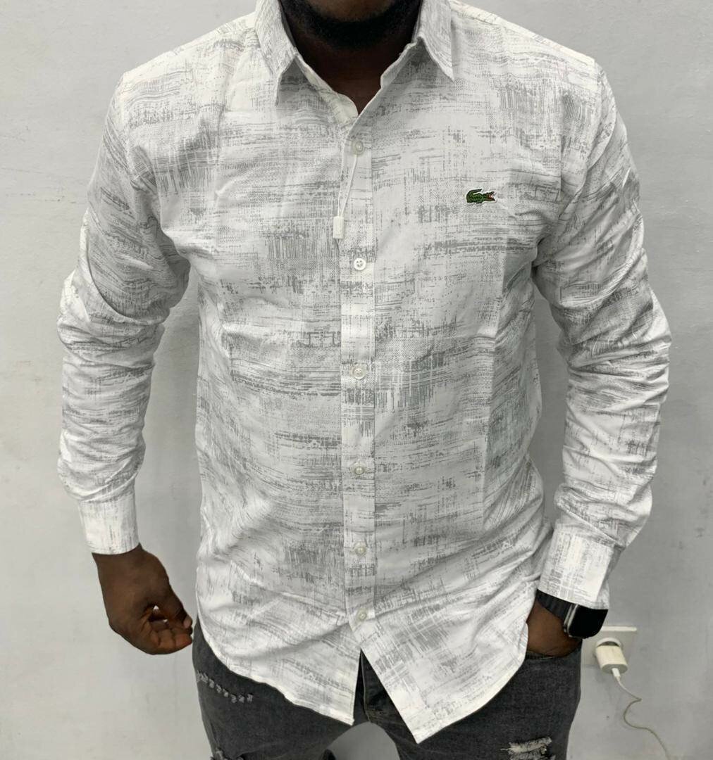 Chemise homme élégante à motifs