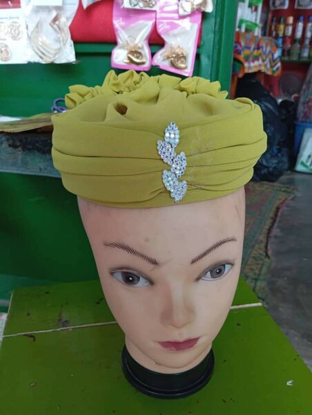 Turban en tissu chic pour femme