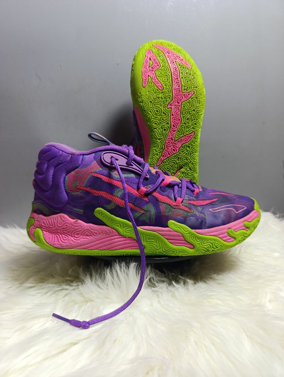 Baskets multicolores tendance