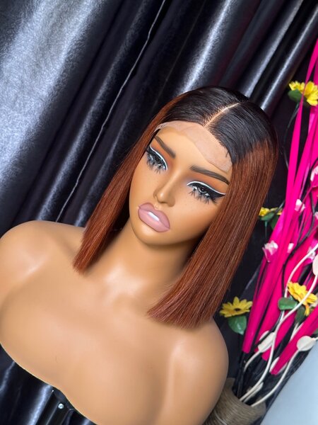 Sdd bone straight wig