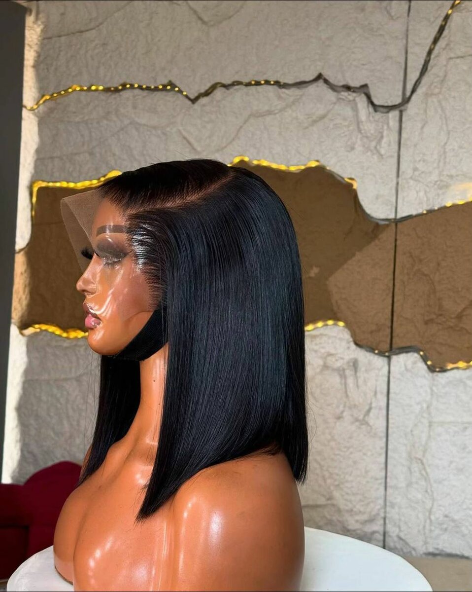 Perruque Bob en Dentelle