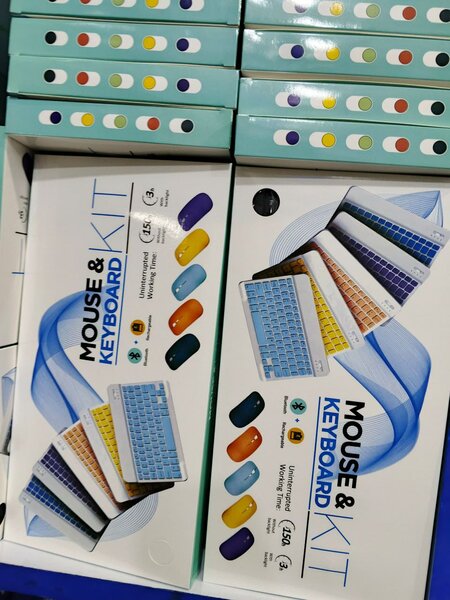 Bluetooth wireless keyboard and mouse