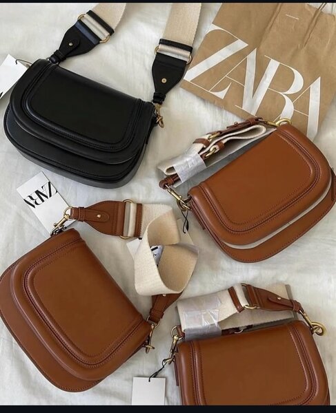 Sac bandoulière en cuir chic