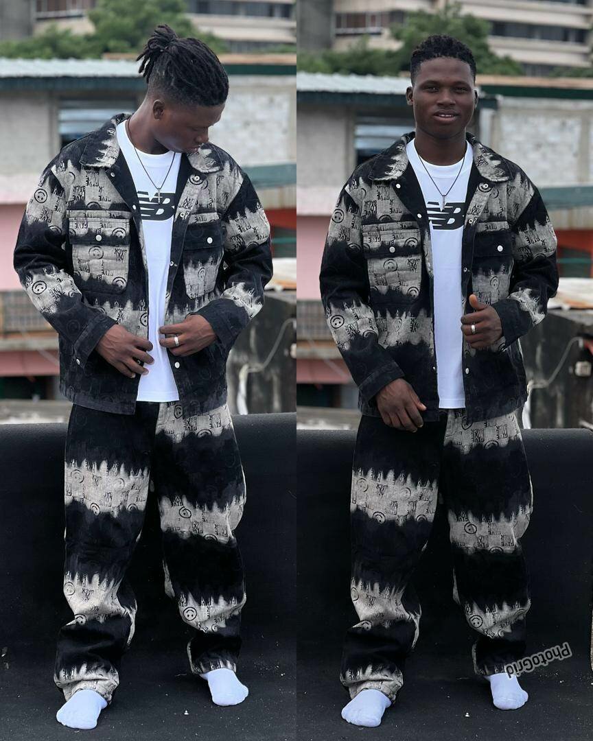 Costume décontracté tie-dye homme