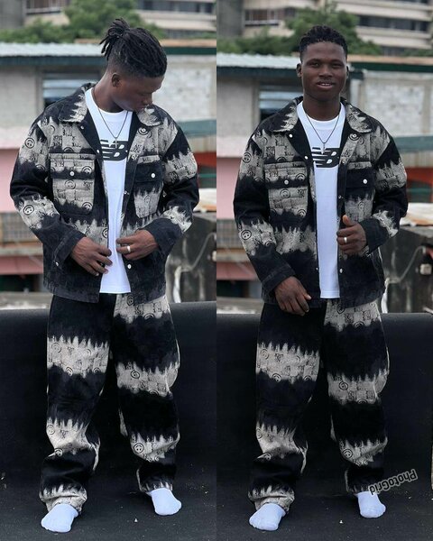 Costume décontracté tie-dye homme