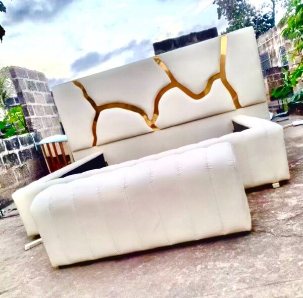 Stuffing chairs and bed