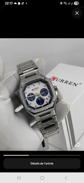 Montre Homme Curren Chronographe