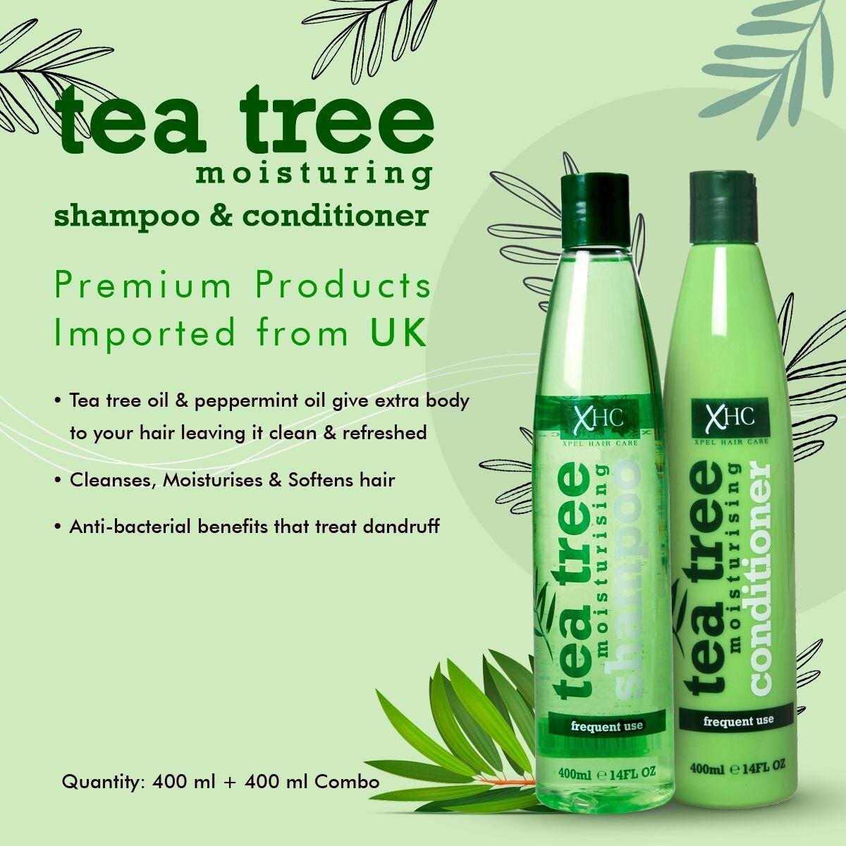 Hemp, tea tree, Argan oil  shampoo /conditioner,