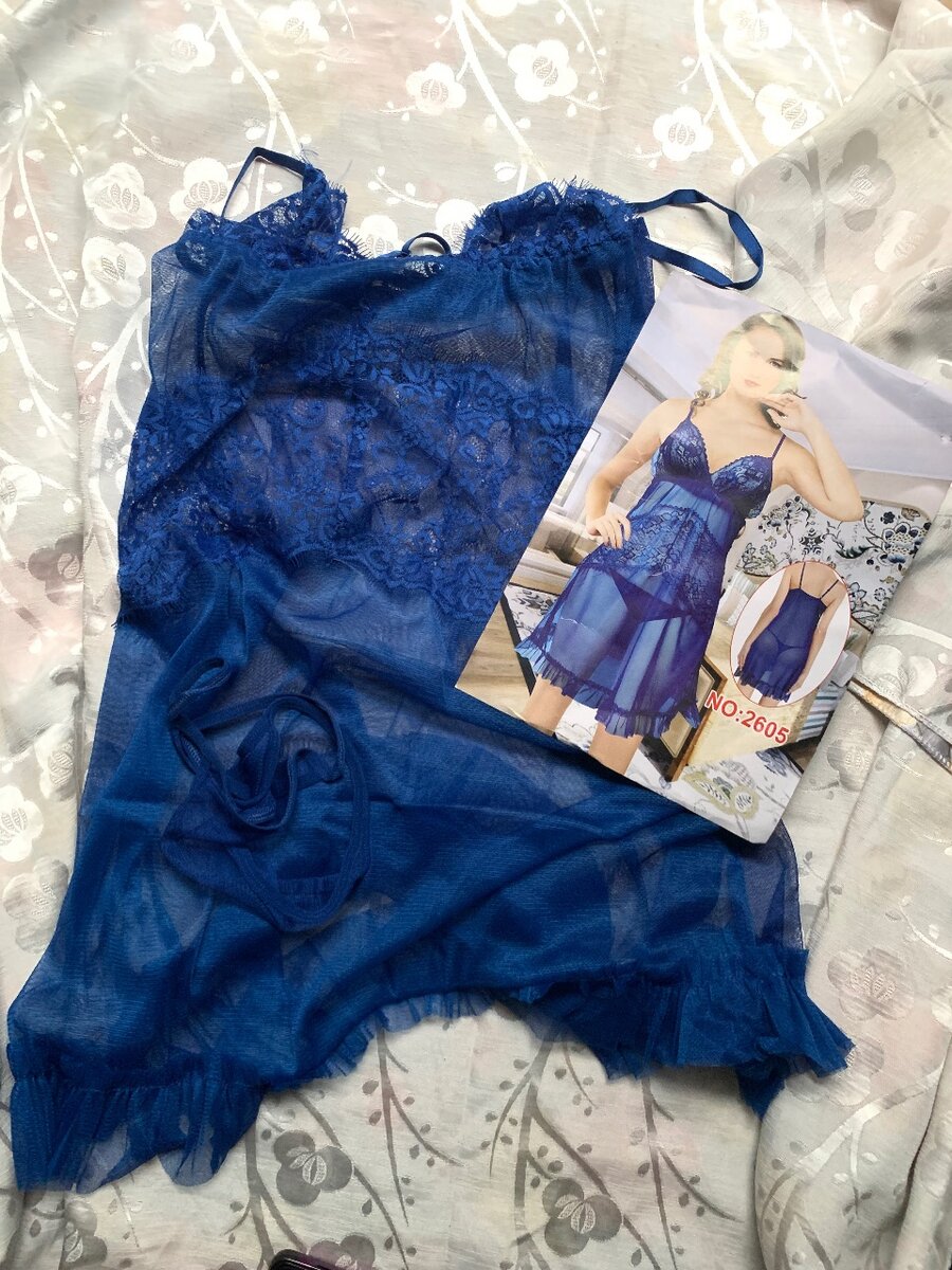 Nuisette en dentelle fine