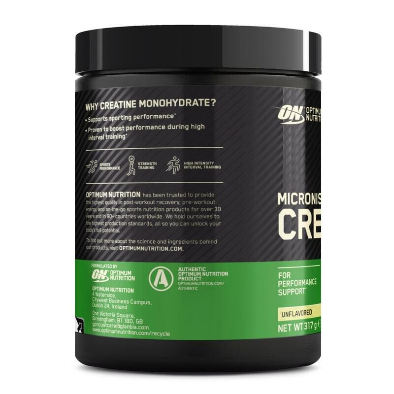 Creatine Monohydrate. Prise de masse
