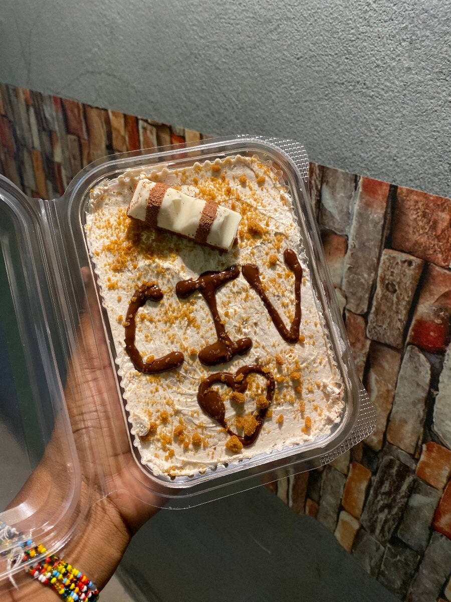 Tiramisu personnalisé