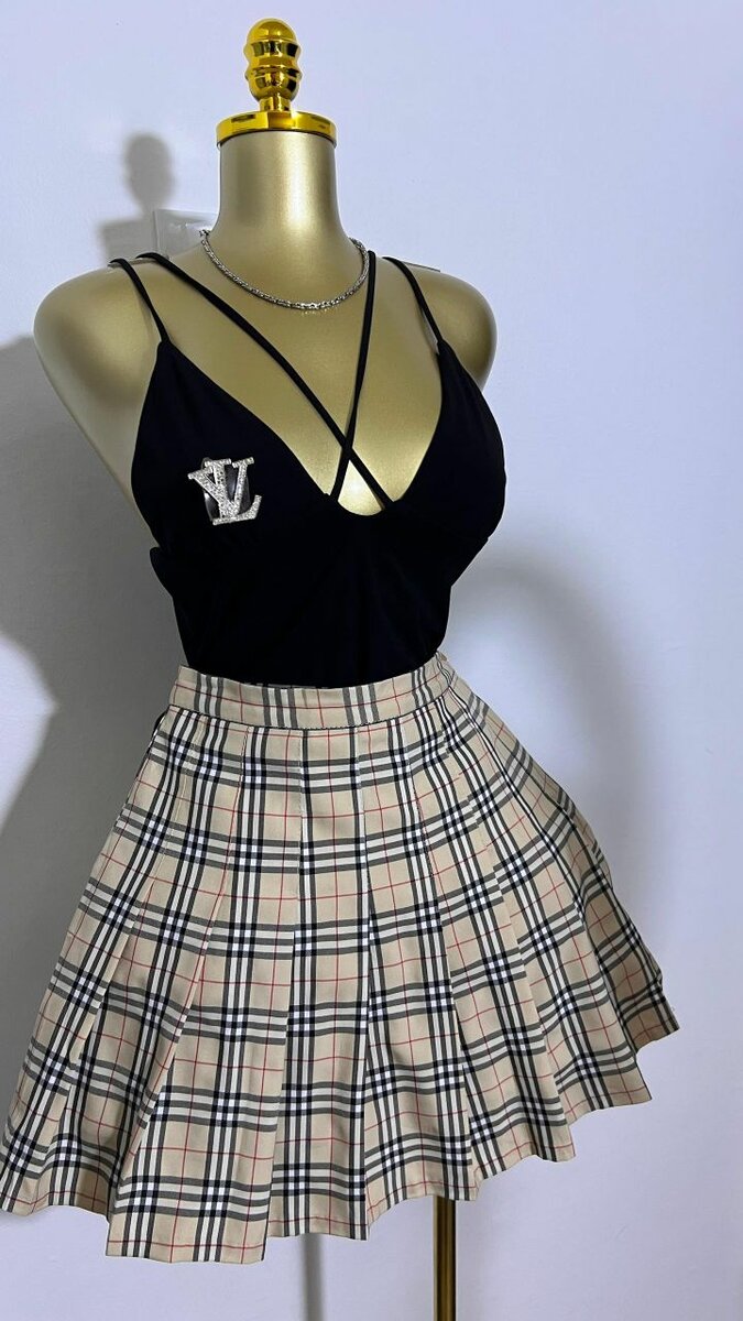 Jupe ecolière taille S